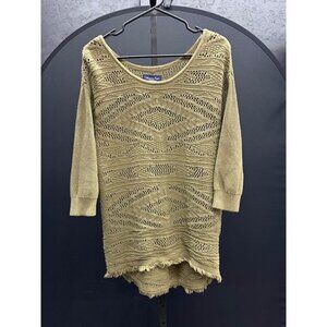 American Eagle Vintage Olive Green Knit Tunic Sweater